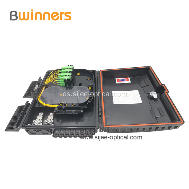 Caja de terminales de acceso de fibra de distribución óptica 1 * 16 divisor