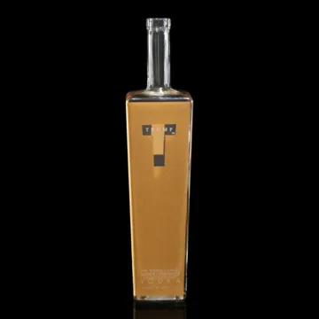 International vodka brands super flint glass 750ml custom logo shaped liquor bottles wholesale