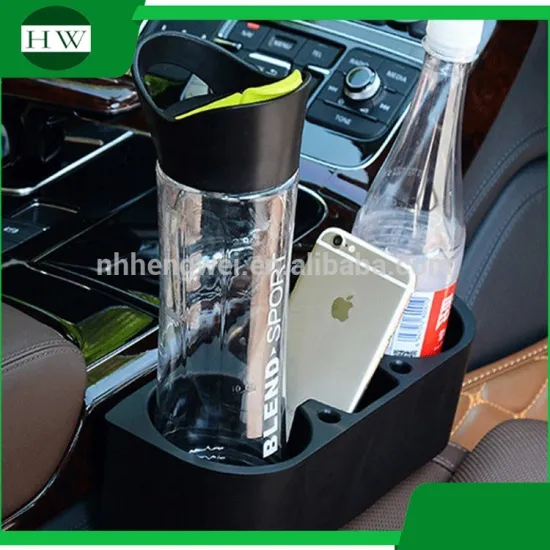 multi plastic inserts sand storage box car phone cup holder