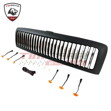 ABS Plastic Car Grille with LED for Dodge Ram 1500 1994-2002