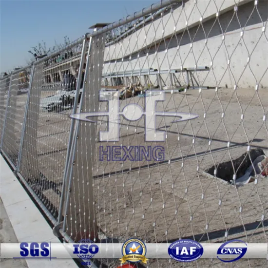 SUS Wire Rope Fencing Mesh