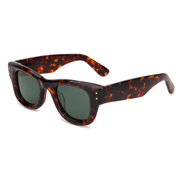 Mellume OEM Unisex Chunky Square Acetate Fashion Sunglasses