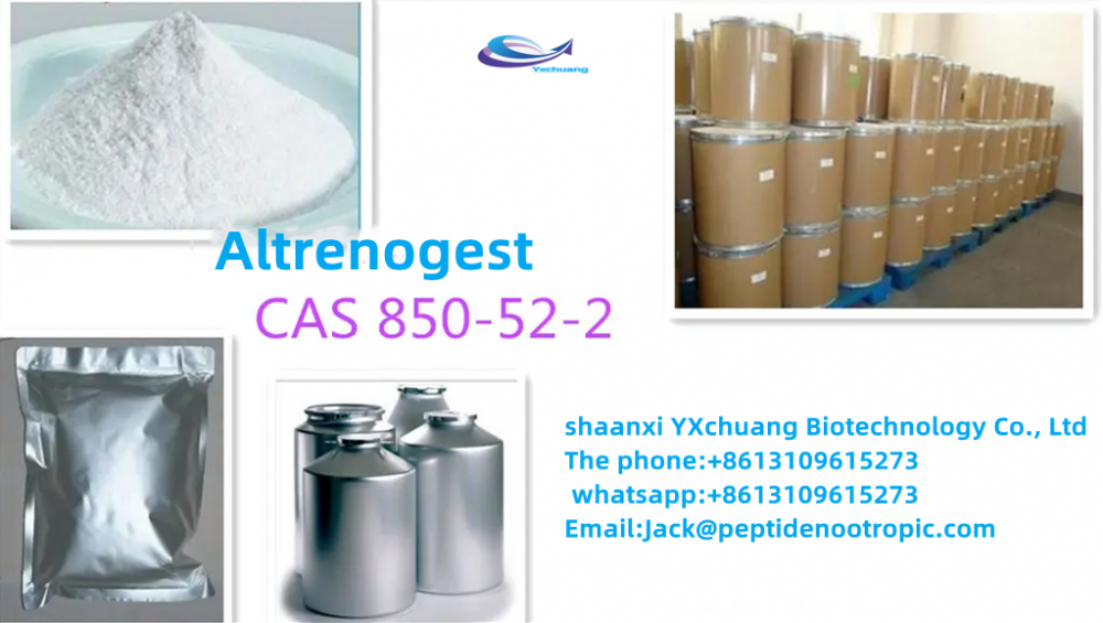 99% Purity Female Hormone Altrenogest CAS 850-52-2