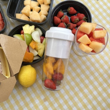 Portable Blender Bottle: Electric Mixer, Mini USB Rechargeable Blender & Juicer