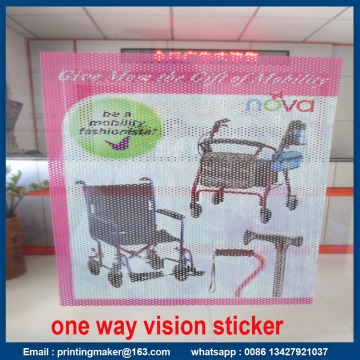 One Way Vision Sticker Printing Service