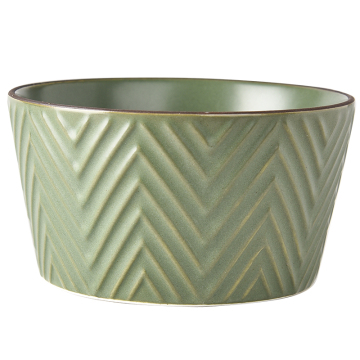Conjunto de tigela de esmalte retrô Cerâmica cozinha vintage e grés de mesa de tigela de macarrão de macarrão de estilo japonês de porcelana de porcelana