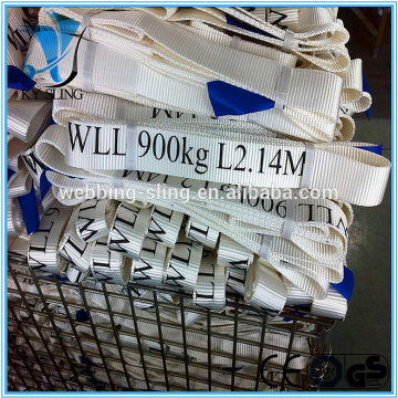 2" polyester lifting sling endless webbing sling
