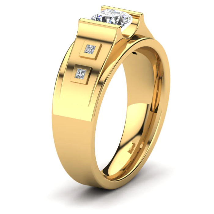 แหวนหมั้นชายทอง 18k