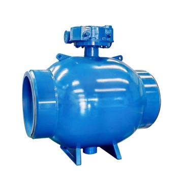Customizable Fully-Welded Manual Trunnion Pipeline Ball Valve Manufacturer for Heating Systems