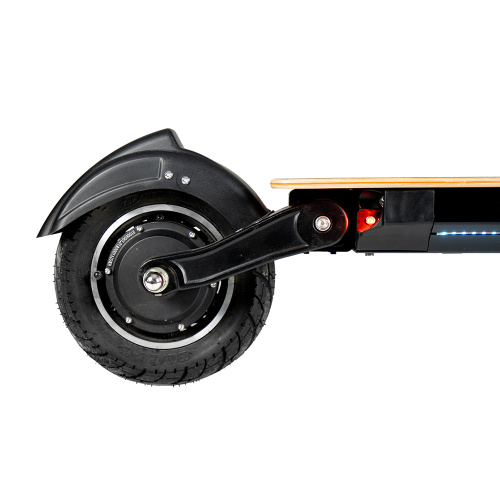 Neumático gordo plegable dual motor de scooter eléctrico