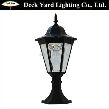 Solar Powered LED Post Lights for Outdoor Garden and Fence Pillar Lighting