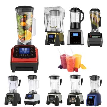 Commercial Mini Juice Extractor Blender Machine - 3-in-1 Food Processor (3L/4L/2L) - Electric Heavy Duty Portable