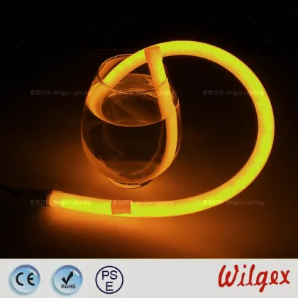 Round Neon flex light