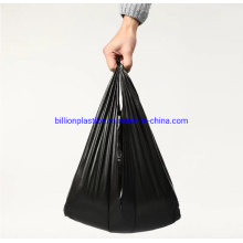 Plastic Clear Bag Vest Handles Bags T Shirt Supermarket Shopping Plastic Bags with Own Logo