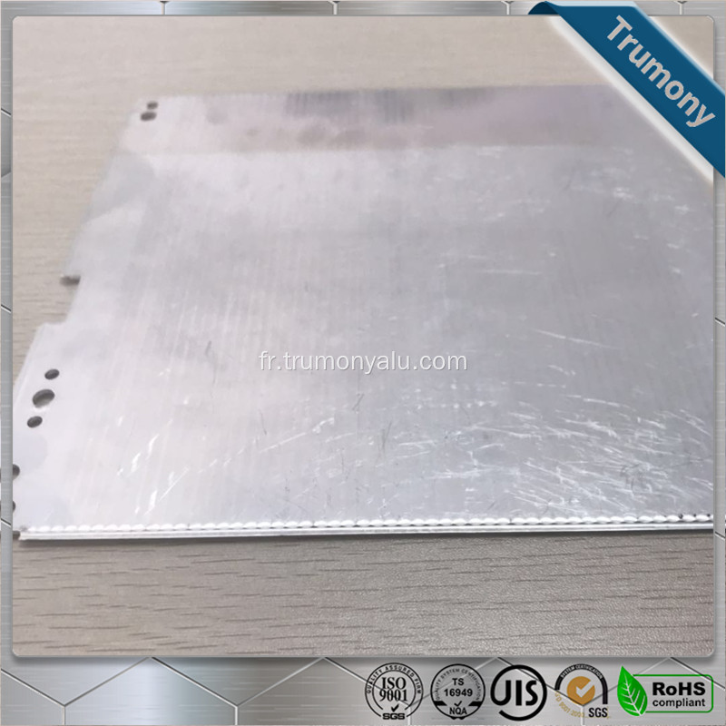 Dissipateur de chaleur à caloduc en aluminium supraconducteur composite