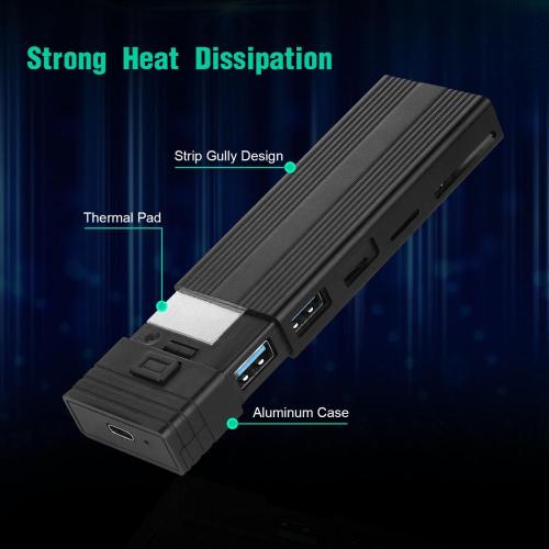 USB 3.0 Hub 10Gbps High Speed Hard Drive Disk Enclosure Manufactory