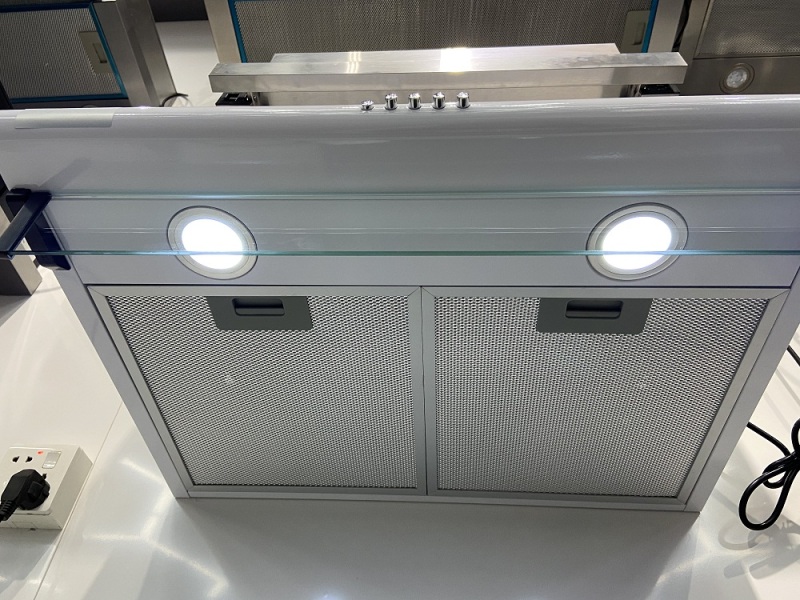 3 Speed Controller Chimney Kitchen Deep Drawer Kitchen Exhaust Smoke Slim Design Powerful Suction Under Cabinet Range Hood