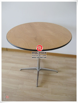 Plywood Cocktail Table for Wedding, Meeting. Party