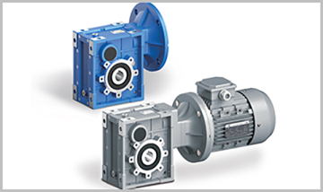KM063 60:1 Ratio Helical Hypoid Hollow Shaft Gearbox