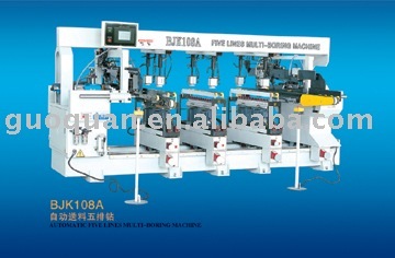 BJK108A Automatic Five Lines Multi-boring Machine