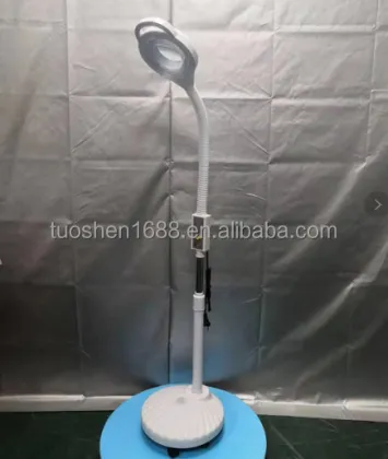 Dimmable Magnifying Floor Lamp for Beauty Salon and Craft Work