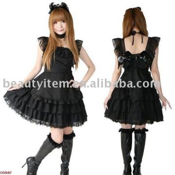 Beautiful black color school lolita dress