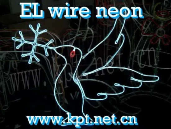 EL high brightness light rope for X'mas holiday llighting