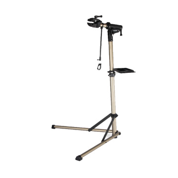 Height Adjustable Aluminum Bicycle Repair Stand: Portable Foldable Bike Repair Workstation
