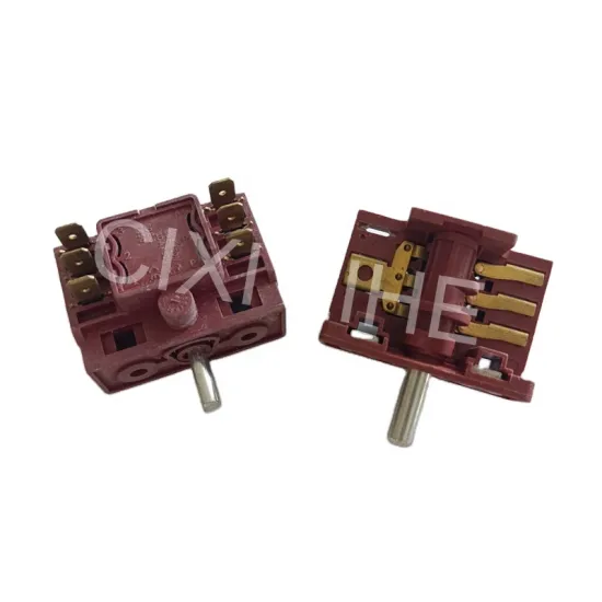 High-Temperature Resistant 6 Position Rotary Oven Selector Switch for Microwave Ovens