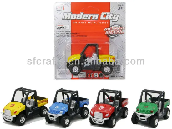 good quanlity pull back die cast metal tractor toys