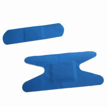 Blue Metal Detectable Adhesive Bandage, Highly Comfortable Film