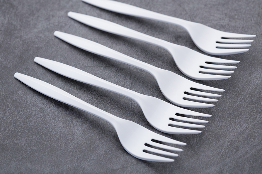 PP Disposable White Plastic fork