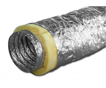 Fire Resistant Aluminium Foil Flexible Hose Duct for HVAC Ventilation