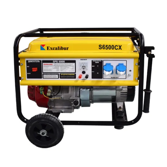 Excalibur S7500CX Gasoline Generator with Wheels and Handle for Sale