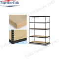 Five levels of adjustable metal shelves Shop shelf