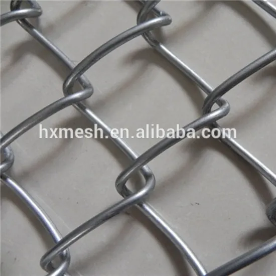 garden fencing Galvanized diamond Fence electro galvanized chain link fence netting