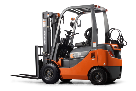 1.0-1.8 Ton LPG&Gasoline Forklift is one kind of Internal Combustion Forklift,the power is LPG or both.LPG & Gasoline combustion fully, improve the life of engine three times.It`s more clean than diesel forklift,and can work longer than electric forklift. General Model	FY10	FY15	FY18 Power Type	LPG&Gasoline	LPG&Gasoline	LPG&Gasoline Load Capacity	kg	1000	1500	1800 Load centre	mm	500	500	500 Tyre Tyre	Pneumatic Tyre	Pneumatic Tyre	Pneumatic Tyre Front Tyre	6.50-10-12PR	6.50-10-12PR	6.50-10-12PR Rear Tyre	5.00-8-10PR	5.00-8-10PR	5.00-8-10PR Overall Dimension Lift Height	mm	3000	3000	3000 Fork Size	L×W×T	mm	920*120*35	920*120*35	920*120*35 Mast Tilt Angle	F/R	.	6/12	6/12	6/12 Mast Lowered Height	mm	1995	1995	1995 Mast Extended Height(with backrest)	mm	3940	3940	3940 Length to face of fork(Without fork)	mm	2205	2285	2285 Overall Width	mm	1086	1086	1086 Overhead Guard Height	mm	2040	2040	2040 Application Area: 1.Warehouse 2.Port 3.Factory 4.Distribution Center 5.Logistics If you have any other questions,please contact us directly.Our forklift are all with high quality,and you can choose any other engine to equip.It can be produced according to your idea.And we invite you to visit our factory.