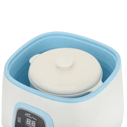 China Manufacturer High Quality 0.8L Mini Electric Stew Pot Frying Pan Cooking Pot