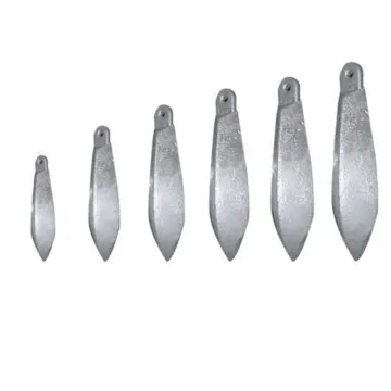 Longline Commercial Saltwater Fishing Snapper Sinker Iron Weight