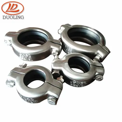 duoling FRP u joints coupling ss316 pipe