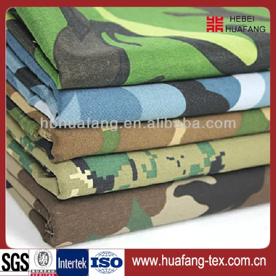 Camouflage Fabric to Amry