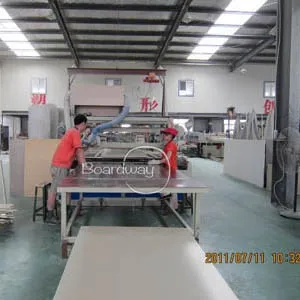 Smooth Surface Mould Proof WPC Plastic Building Template