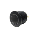 3V-24V IP67 16mm Black Waterproof Push Button