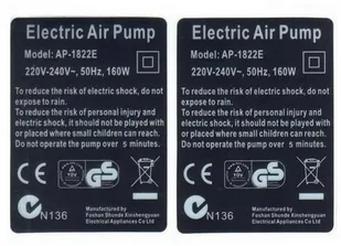 PVC/PET/Paper Material Black Label Printing