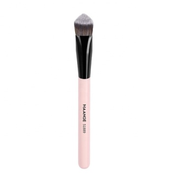 Mayorista de cabello sintético vegano: cepillos de maquillaje de logotipo personalizados