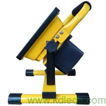 Black IP65 Outdoor 10W LED rechargeable Flood lighing