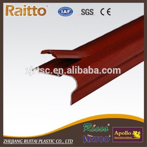 RAITTO Brand HX Series aluminum floor trim with pvc strip