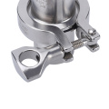 SS316L 1.5 inch tri clamp ferrule bomba inayofaa