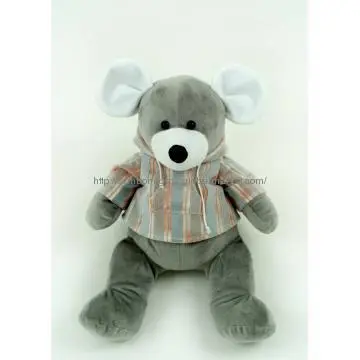 Plush Mouse Soft Toy with A Cloth Mouse Toy