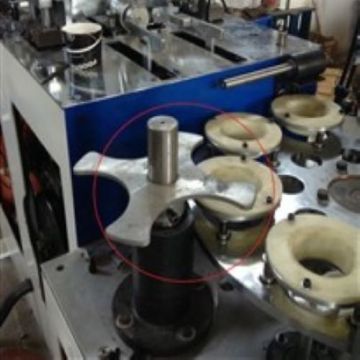 Double wall paper cup/bowl forming machine